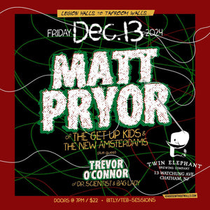 Matt Pryor (The Get Up Kids & The New Amsterdams) Tickets